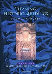 Cover of Cleaning Historic Buildings volume 1